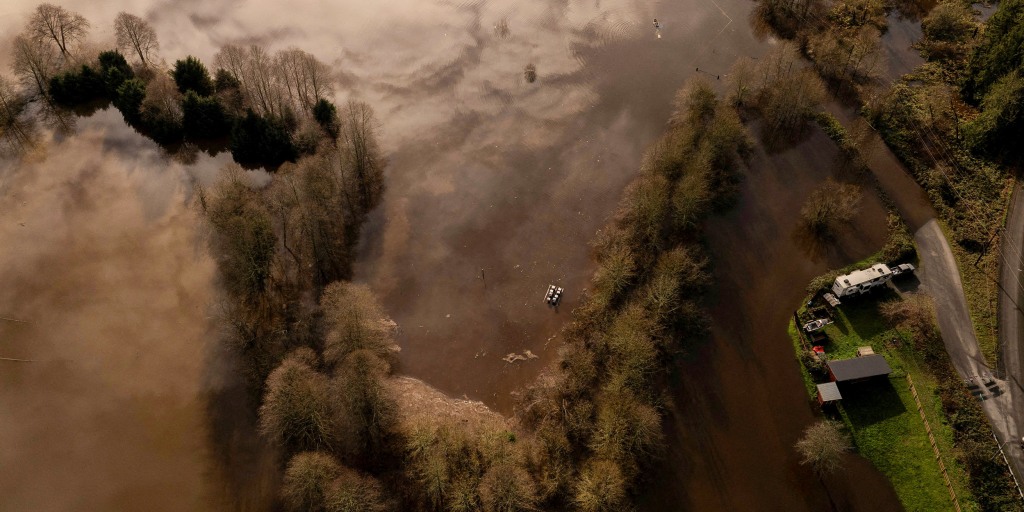 Federal grants for flood mitigation work sat on hold as storms inundated Washington state