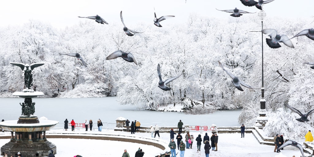 Winter weather grips nation, bringing brutally cold temps and heavy rain
