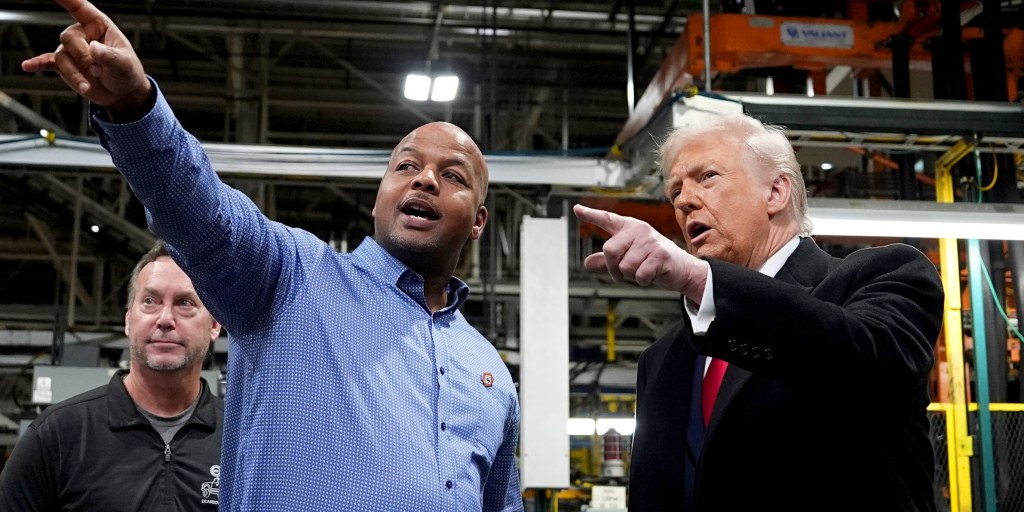 The leader of the free world demonstrates his comprehensive policy on transparency, ethics, and accountability in one elegant gesture.