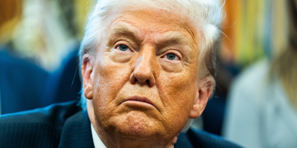 Artist’s rendering of Trump’s health care plan: a blank clipboard, a MAGA hat, and a coupon for 10% off at TrumpRx.