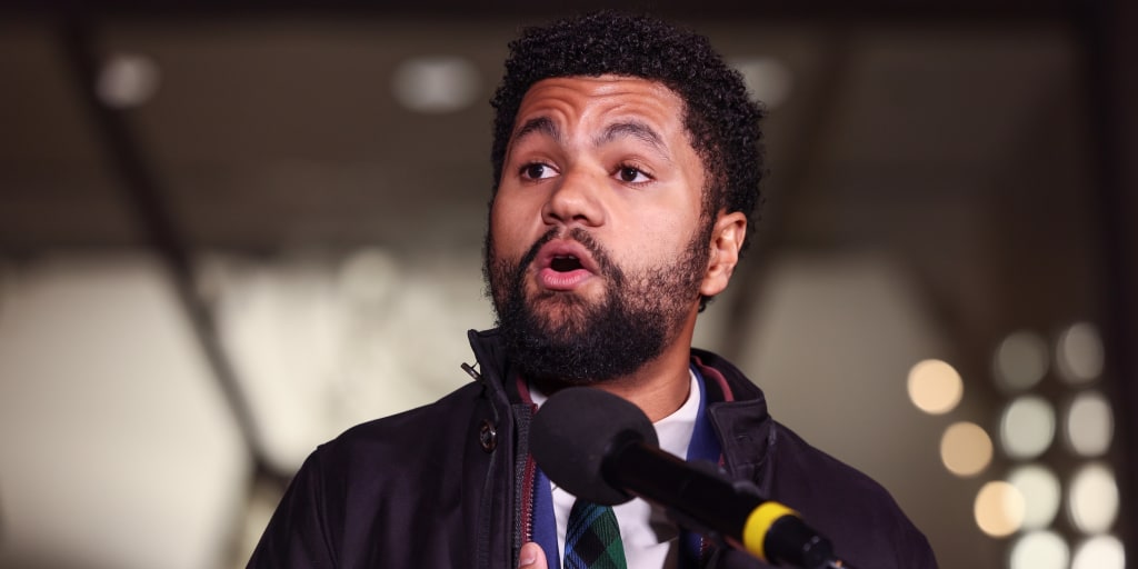 Maxwell Frost at Sundance, where the films are indie, the parties are exclusive, and the racists apparently think they’re deputized by Donald Trump’s deportation fanfic.