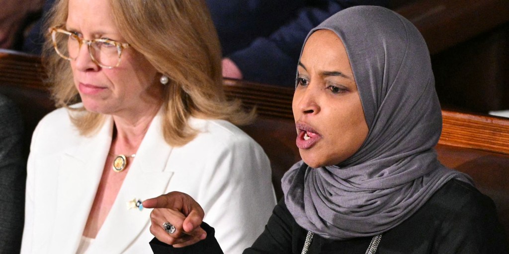 Trump State of the Union draws strong reactions from Democrats Ilhan Omar,  Rashida Tlaib and others