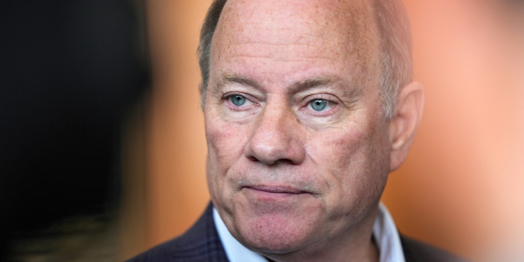 John James, proudly modeling the Spring 2026 "I still support Trump" collection.