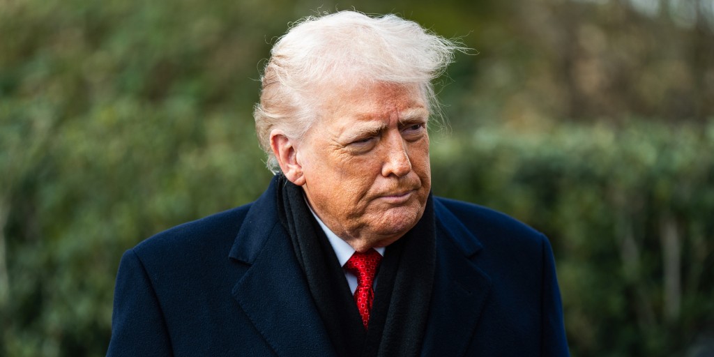 Trump explaining how, if you really think about it, suing yourself for $10 billion actually proves how much you care about taxpayers.