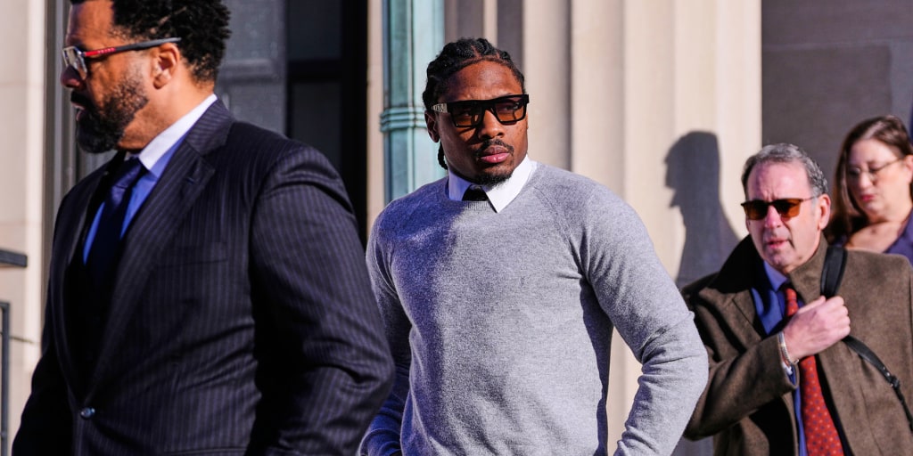 Patriots' Stefon Diggs pleads not guilty to assault, strangulation charges  in alleged dispute with chef