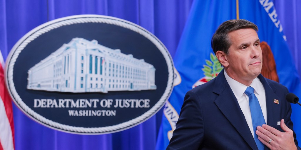 Todd Blanche hits “send tweet” to fire a court-appointed U.S. attorney, proving once again that under Trump, constitutional law is just content for the feed.