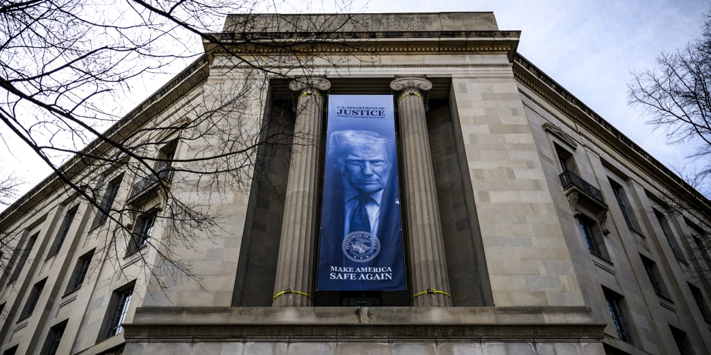 Trump’s Justice Department, seen here trying to remember what the Privacy Protection Act is while clutching a hard drive full of a reporter’s sources.