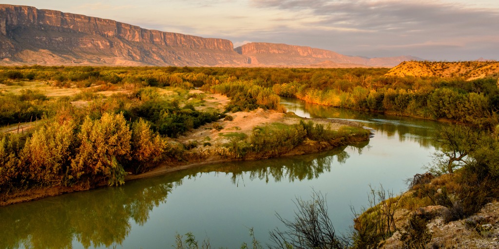 The project through the national park in southern Texas has faced fierce bipartisan opposition by critics who say it is marring the area’s pristine environment.