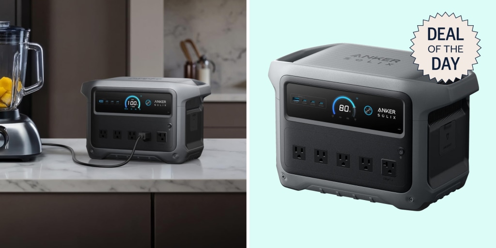 【未使用新品】Anker Portable Power Station 1000 Our Favorite Portable Power Station from Anker is over 45% off