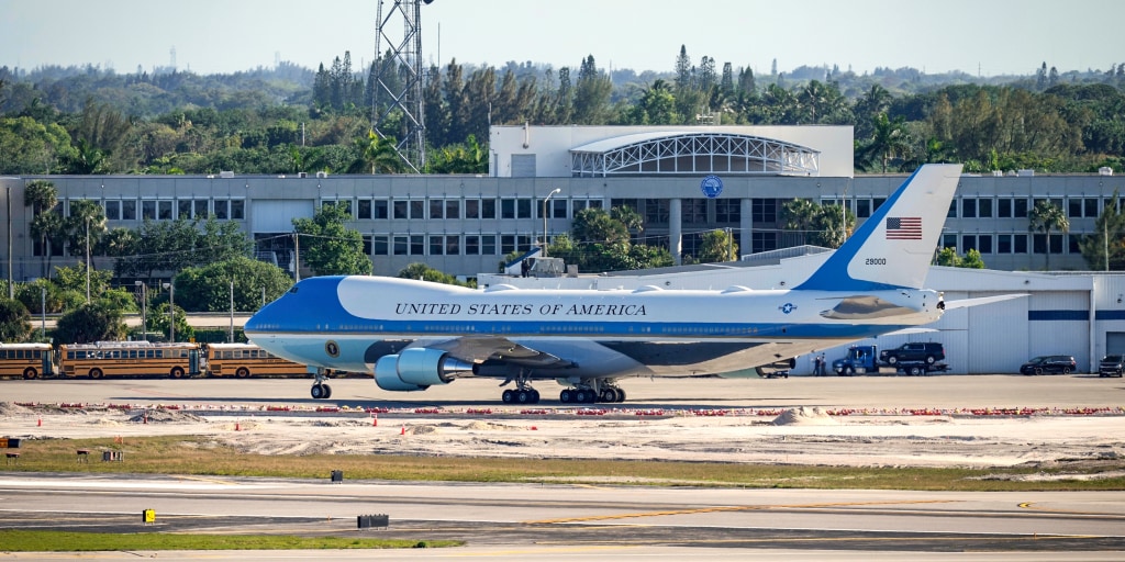 Ron DeSantis signs the paperwork to convert a functioning airport into a 24/7 tribute act to the guy who already treats it like his personal driveway.