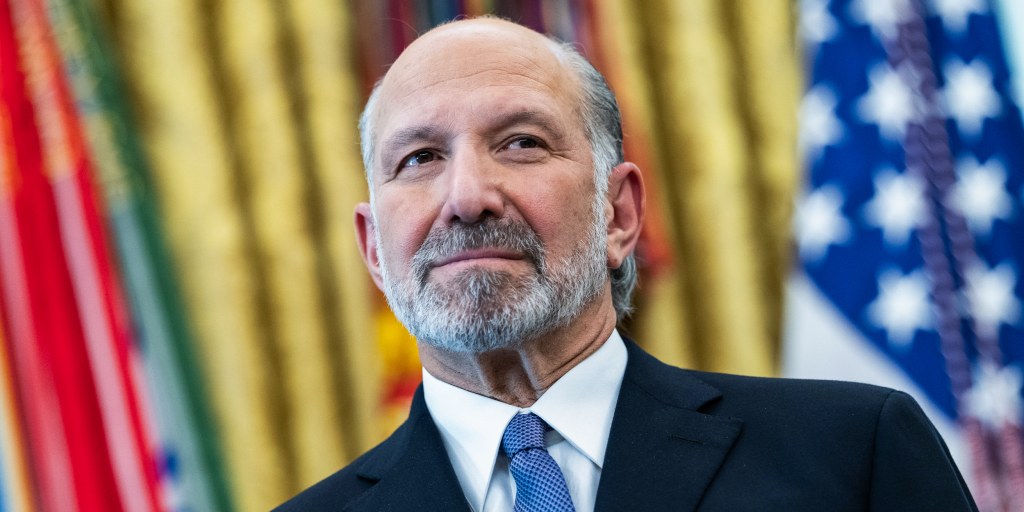 Commerce Secretary Howard Lutnick, bravely trying to remember why he accidentally vacationed at Jeffrey Epstein’s private island years after the sex crime conviction everyone else somehow heard about.