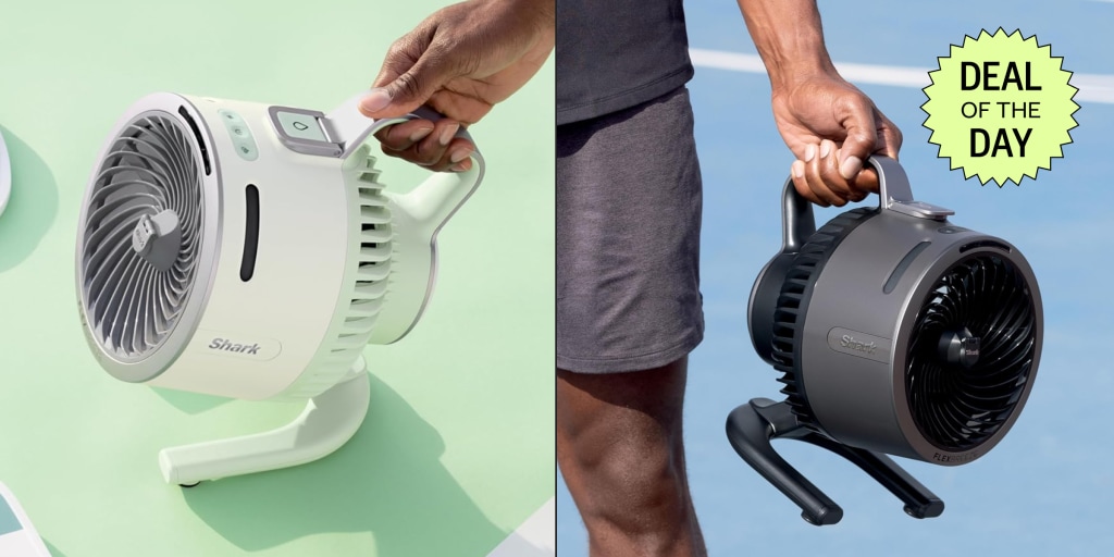 Shark's FlexBreeze HydroGo Fan is 47% Off on Amazon