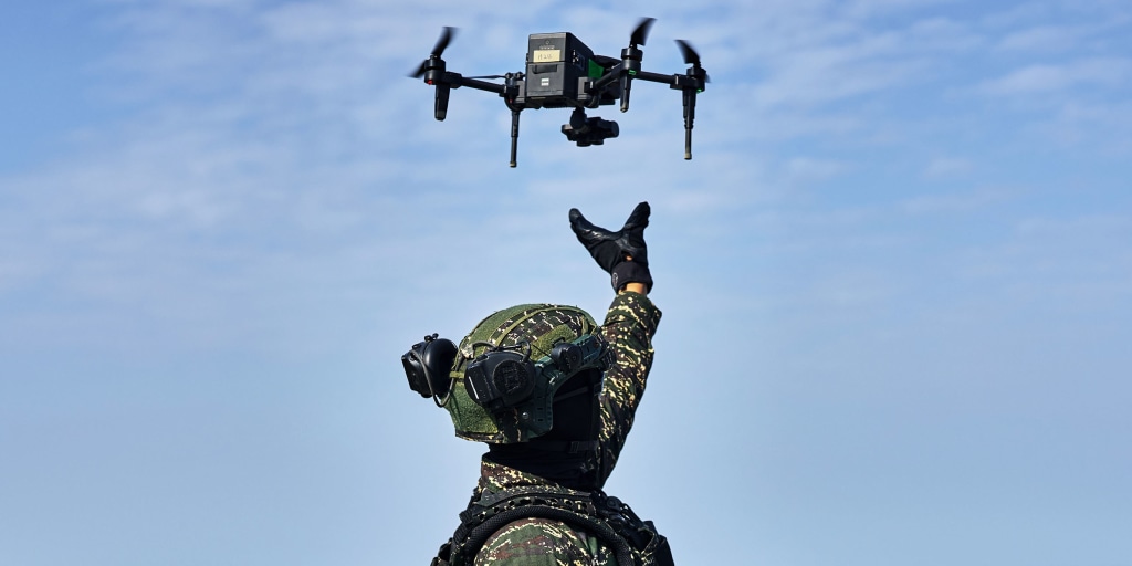 Taiwan hopes to fend off China's threats with a 'hornet's nest' of  homegrown drones