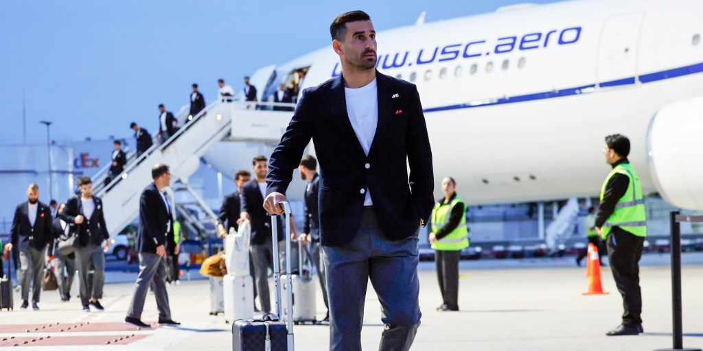 Iran's soccer team arrives in Mexico for training ahead of the World Cup