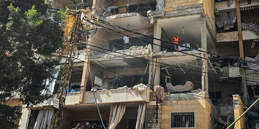 Israel says Iran launched missiles toward it after Beirut strikes