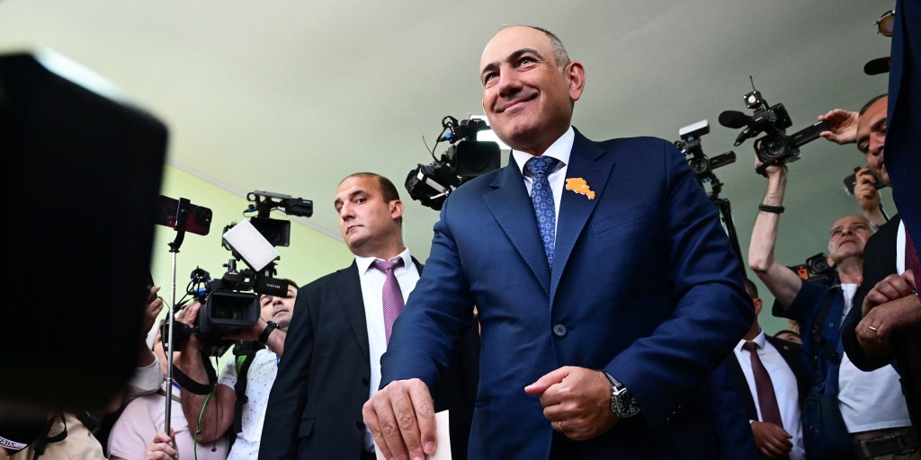 Armenian PM Nikol Pashinyan claims victory in election seen as test of Russia’s influence