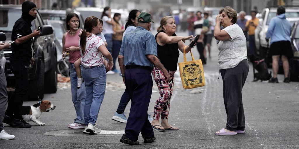 7.1-magnitude earthquake hits Venezuela, swaying buildings in the capital