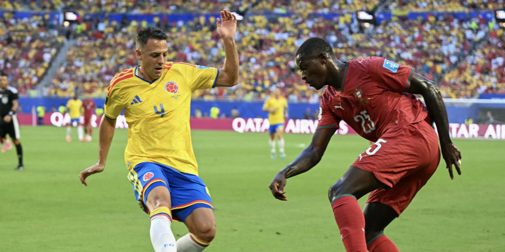 Jhon Arias scores and Colombia beats Ghana 1-0 to reach World Cup Round of 16