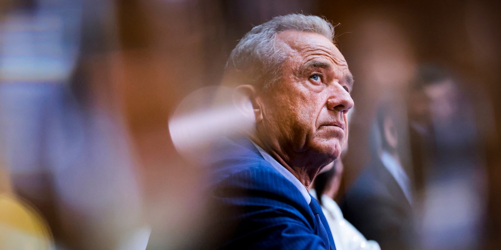 Robert F. Kennedy Jr. photo related to current debate over peptide access and FDA advisory review