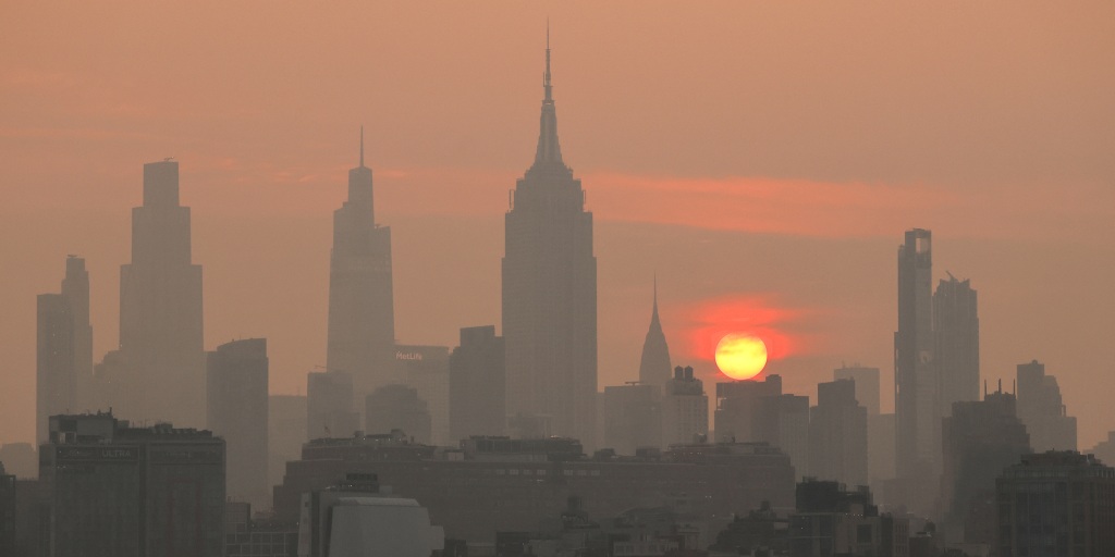 Where Americans can expect to see air, health impacts from wildfires