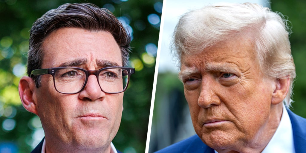 As Manchester mayor, Andy Burnham once said President Donald Trump wasn’t welcome in his city. As prime minister, his stance is slightly more diplomatic. <https