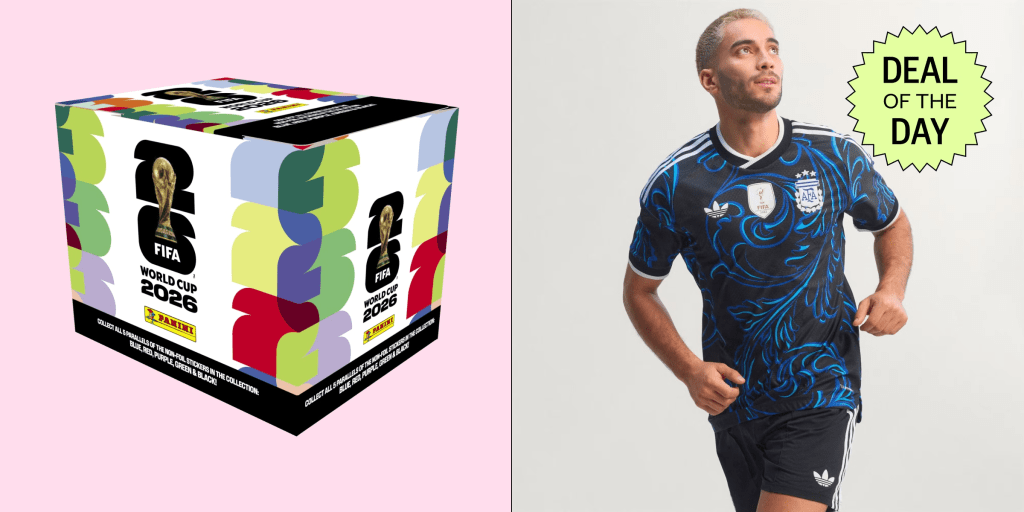 Get Messi's Argentina jersey for 40% off -- plus, up to 50% off more FIFA World Cup merchandise
