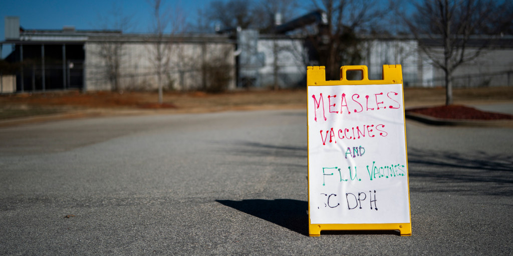 It’s the largest number of measles cases the U.S. has seen in 35 years, and comes amid a decadeslong slide in childhood vaccination rates. The majority of infec