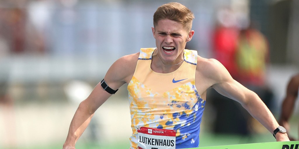 Cooper Lutkenhaus has gone from a surprising curiosity to the youngest world champion in track and field history, beating several of the fastest 800-meter runne