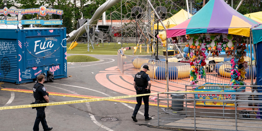 A loaded “ghost gun” was recovered at the scene of a deadly Seattle shooting over the weekend, police say as they continue to search for a possible third suspec