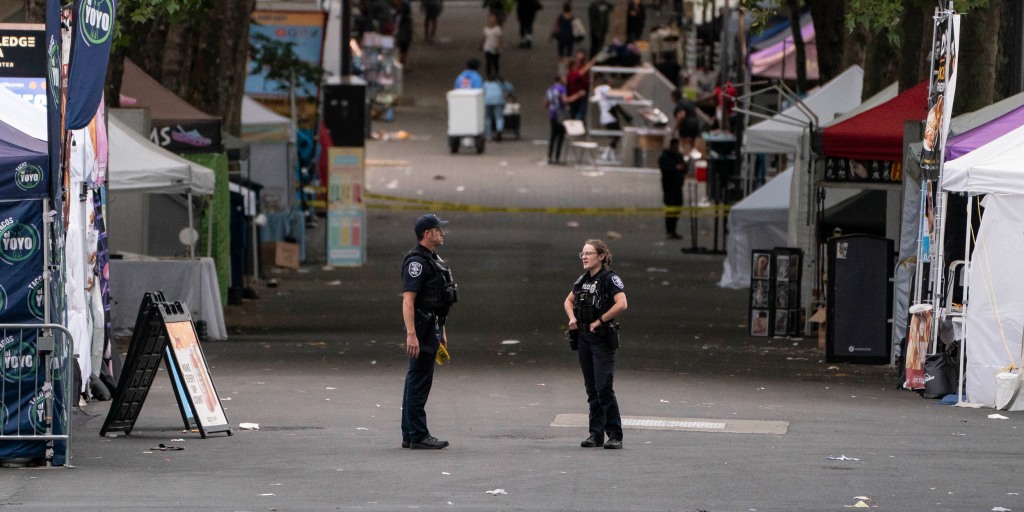 Bullets that killed 2 bystanders at Seattle festival weren't from arrested teen's gun, police say