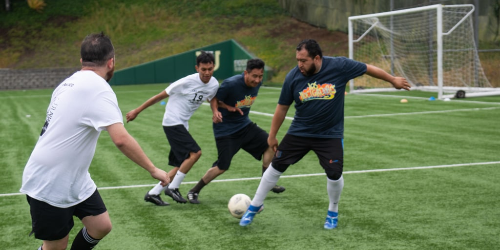 Soccer allowed Pedro Ayón to forge great friendships after being brought to an ICE detention center in California. Now he's involved in an annual soccer tournam