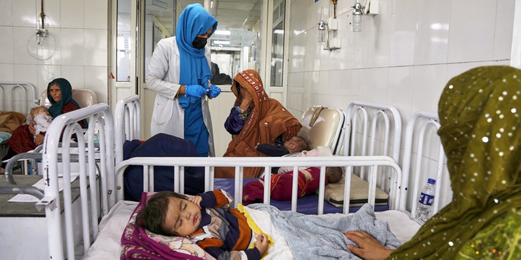 Child malnutrition reaches critical levels in a third of Afghanistan’s provinces and is expected to worsen as funding shortfalls force cuts in food distribution