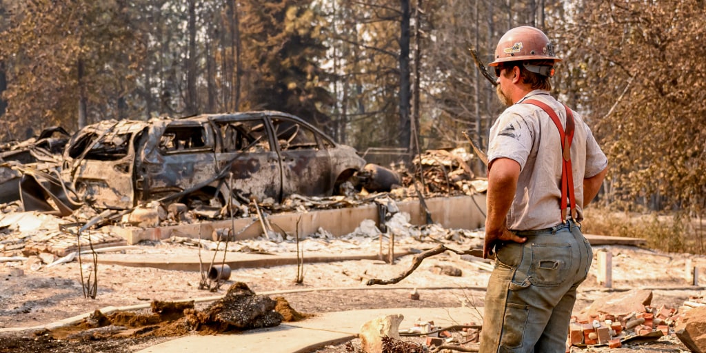 Firefighters are working 16-hour shifts as they battle the Spokane Complex Fire