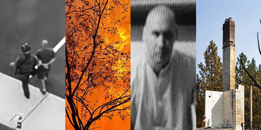 Aaron Farinacci accused of starting Spokane wildfires years after fatally shooting his dad