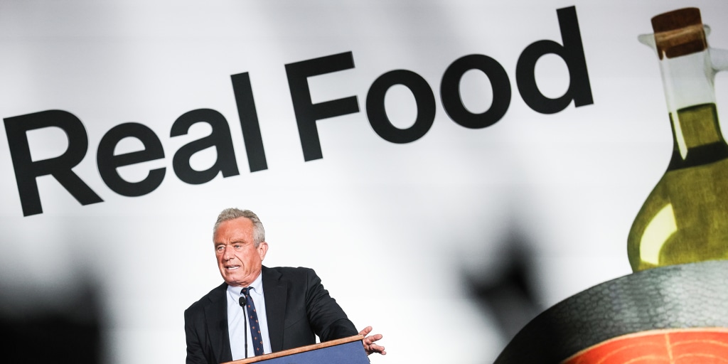 RFK Jr. announces steps to strengthen rules over ingredients food companies have long added to their products with minimal oversight. 

But critics say the prop