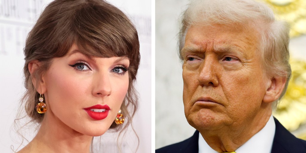 Over the weekend, several TikTok videos from President Trump’s social team featuring Taylor Swift songs were muted. Their removal highlights a thorny issue ahea