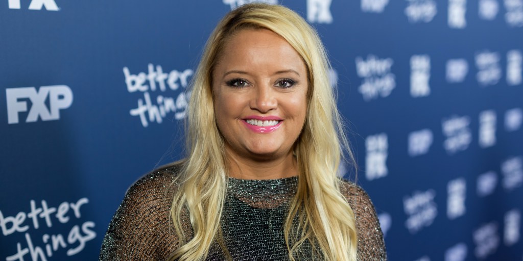 Lucy Davis, who played Dawn Tinsley on the British version of “The Office” and Hilda Spellman on Netflix's 