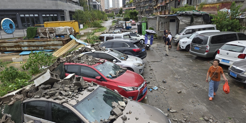 Typhoon Dolphin threatens central China as Beijing braces for one-third of its annual rainfall in the next 24 hours
