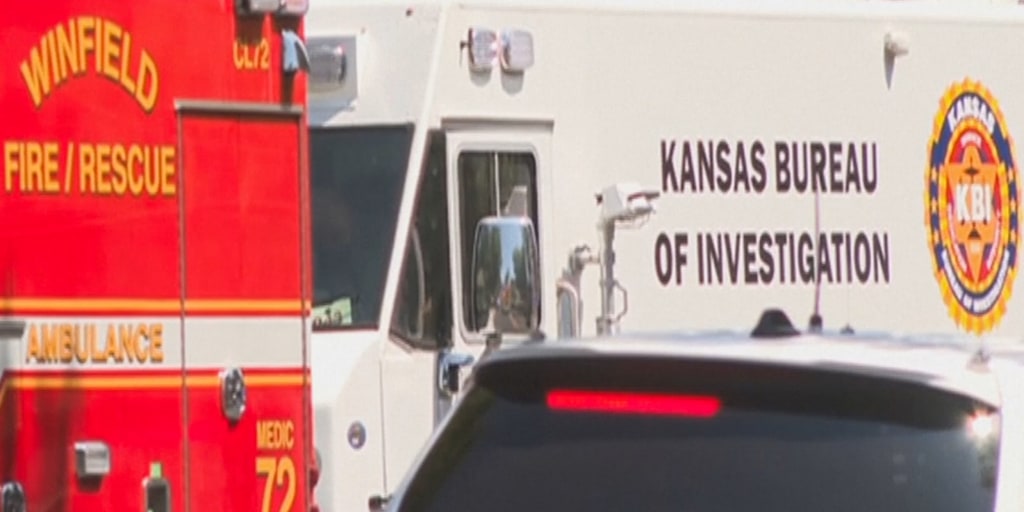A Kansas man who police say was previously contacted for “aggressive behavior” fatally shot his four young children and their mother before turning the gun on h