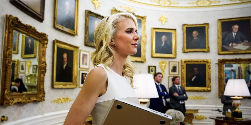Natalie Harp, a relatively little-known White House aide, has been thrust into the public eye following Sen. Jon Ossoff making a comment about her during a at a