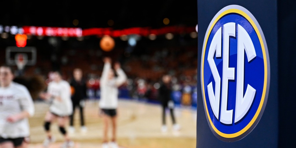 The SEC passes a rule banning players who have been drafted by NFL, NBA or WNBA teams or listed on rosters in those leagues, joining the Big Ten in taking a str