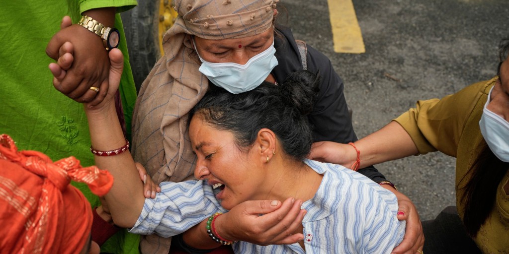 Rescuers continue to struggle to reach devastated communities days after the massive flooding that stemmed from a glacier collapse on the Nepal-Tibet border reg