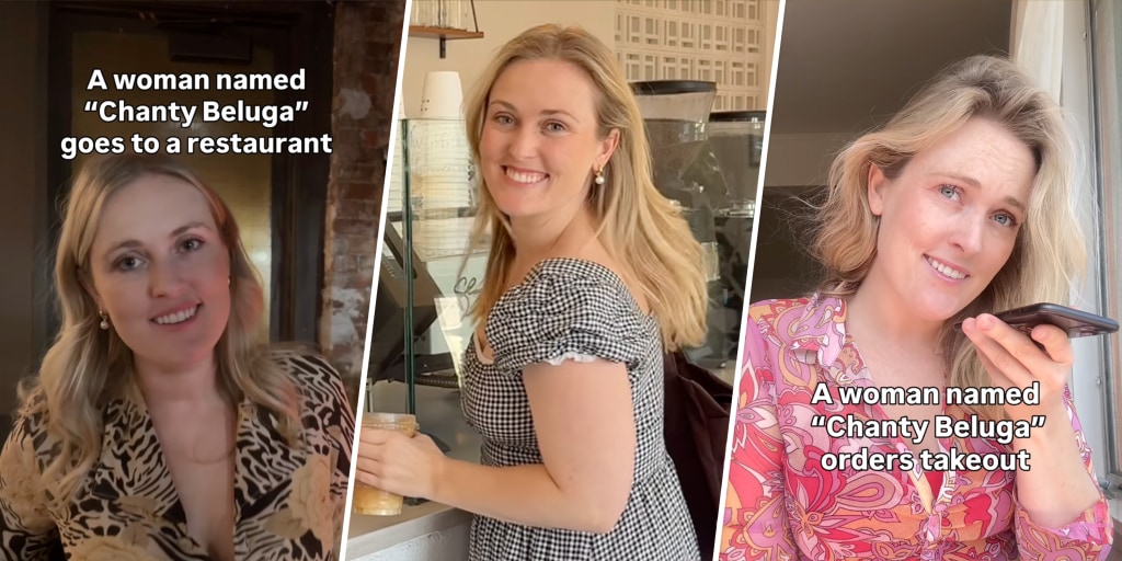 Who is this smiling, millennial blonde woman whose videos have gone viral on TikTok? And where did that hypnotic and unique name come from? <https://t.co/HvLg6f