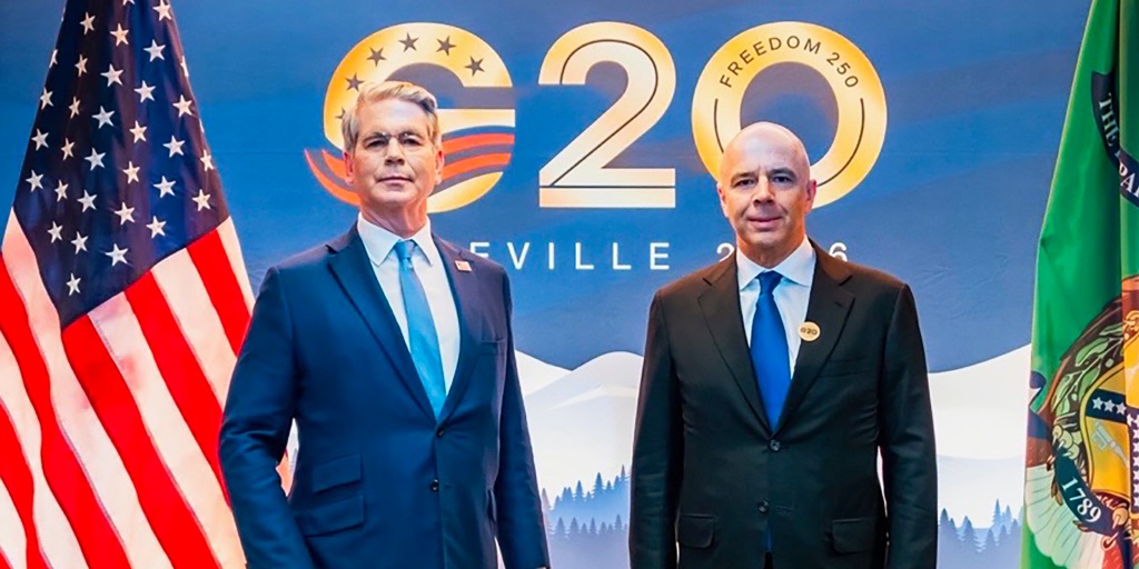 Russian Finance Minister Anton Siluanov — who has been sanctioned by the United States in April 2022 — attended his first Group of 20 summit on U.S. soil since 