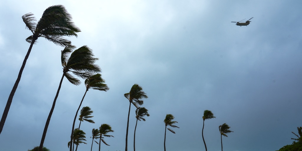 Hawaii Gov. Josh Green closes schools and government offices on the westernmost islands of Kauai and Niihau and on Oahu as Hurricane Lowell was expected to pass nearby.