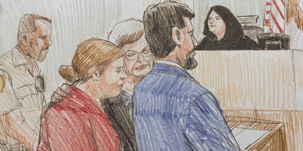 The mother accused of killing her young son in a horrifying scene that unfolded inside a suburban Chicago home also made statements about harming her husband, prosecutors say during her first court appearance.