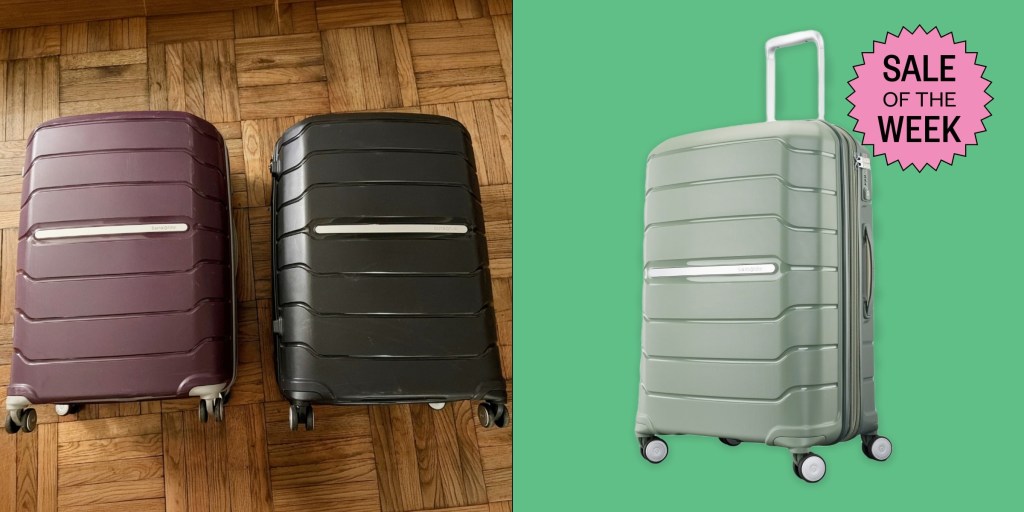 Samsonite suitcase survived a two-week international trip nearly scratch-free -- and it's 30% off this week