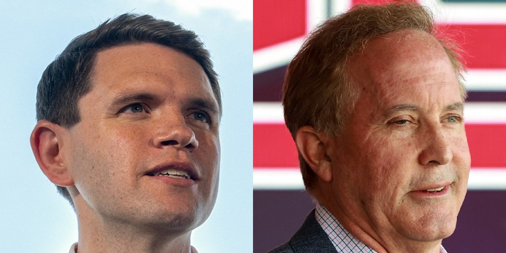 Democrat James Talarico holds a narrow advantage over Republican Ken Paxton in the Texas Senate race, but within the margin of error, according to a new poll.