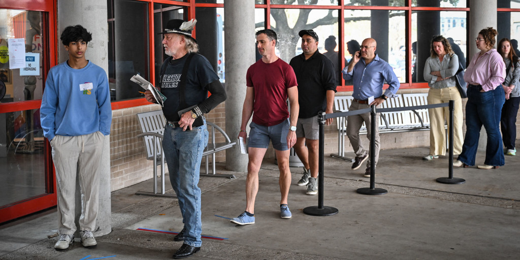 Texas officials sent tens of thousands of delayed voter registration applications to county election officials this week after discovering an error, sparking a scramble to process them weeks out from the midterms.