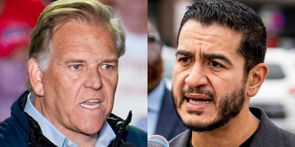 The two candidates battling for Michigan’s open Senate seat tangle over the war in Iran, gas prices and tariffs in a debate that often veered into mean-spirited sniping.